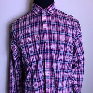 Allen Solly England Plaid LS Button Down Shirt Men